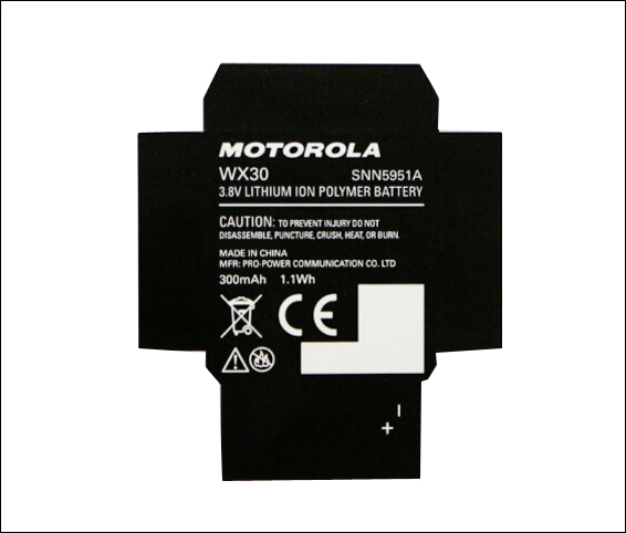 摩托罗拉手机电池标签